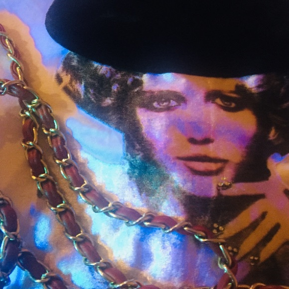 Cranberry/pomegranate 🍎 RED Quilted purse 👜 - Picture 3 of 7